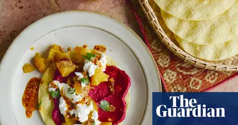 Santiago Lastra's recipes for cheesy mushroom costras and beetroot tostadas bring Mexican magic