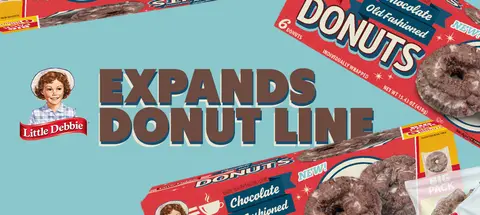 Following record success, Little Debbie expands its donut lineup