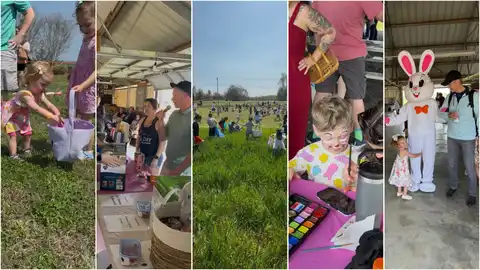 Egg Hunt 4 Hunger draws over 400 to Serenity Farm and raises more than $3,000 for local families