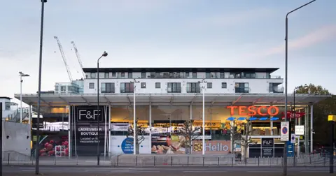 Tesco shares tumble on slowing sales