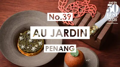 Au Jardin makes history at No. 39 on Asia's 50 Best 2026 as Malaysia's top restaurant
