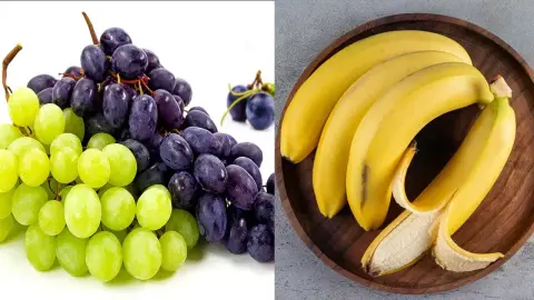 Grapes or bananas: which fruit is better for managing blood sugar?