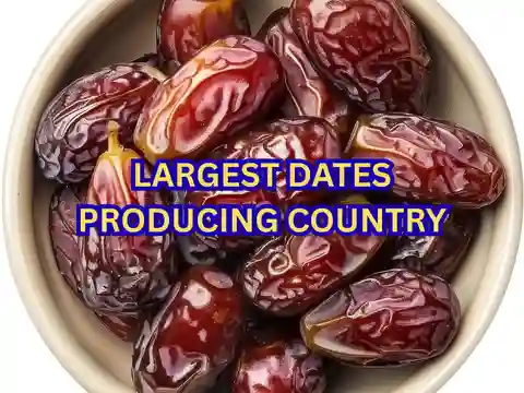 Which country is the world's largest producer of dates?