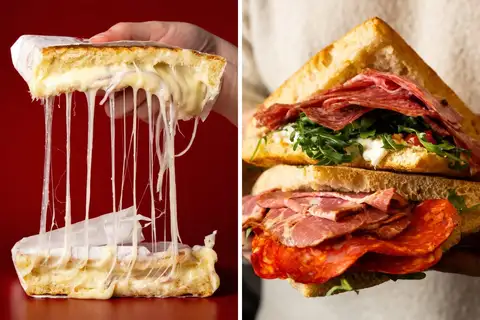 Dante Italian Sandwich uses four cheeses for its grilled cheese