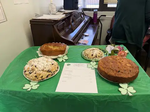 Huntington Senior Center celebrates its 10th annual St. Patrick's Day Irish Soda Bread Contest