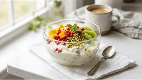 Fruit cream: the creamy dessert that doubles as a breakfast dream