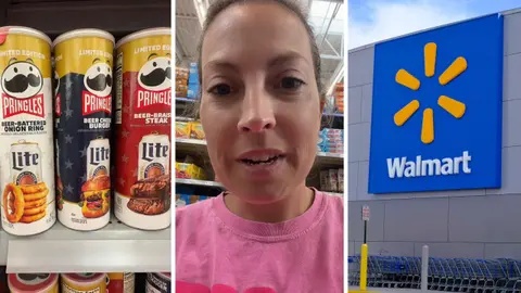 A Texas woman finds a Miller Lite-inspired Pringles flavour at Walmart — and her husband is thrilled