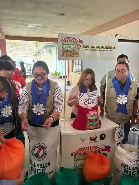 The DA expands P20 rice and opens KADIWA centres