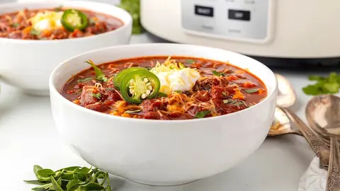 We finally cracked how to thicken slow-cooker chili — it takes just one extra step