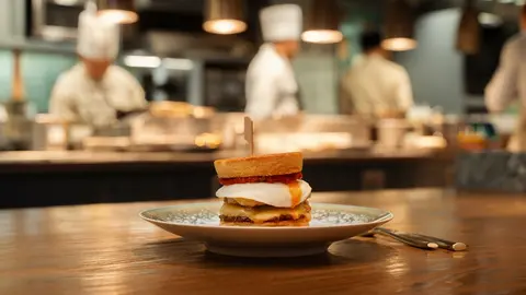 Some of London's best bread can be found at this hotel restaurant