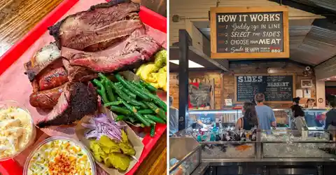 This low-key Texas restaurant serves mouth-watering BBQ ribs known across the US
