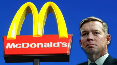 McDonald's CEO accidentally goes viral after awkwardly filming himself tasting the chain's new burger