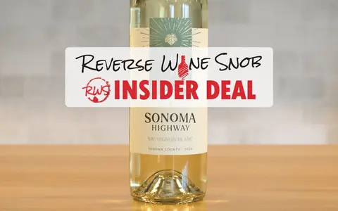 Insider deal: 44% off a 91-93 point Sonoma Highway Sauvignon Blanc