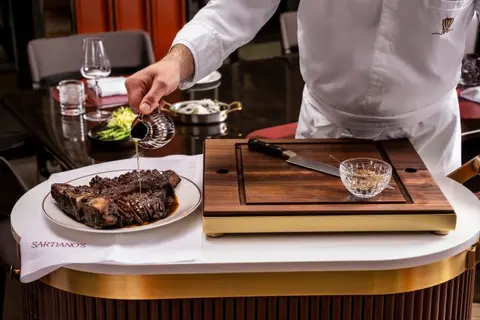 Sartiano's Italian Steakhouse lands at Wynn Las Vegas with caviar cannolis and colossal cuts